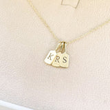 Yellow Gold Letter N