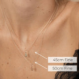 Picture of Luna Rae Solid 9k Gold Air Element Necklace