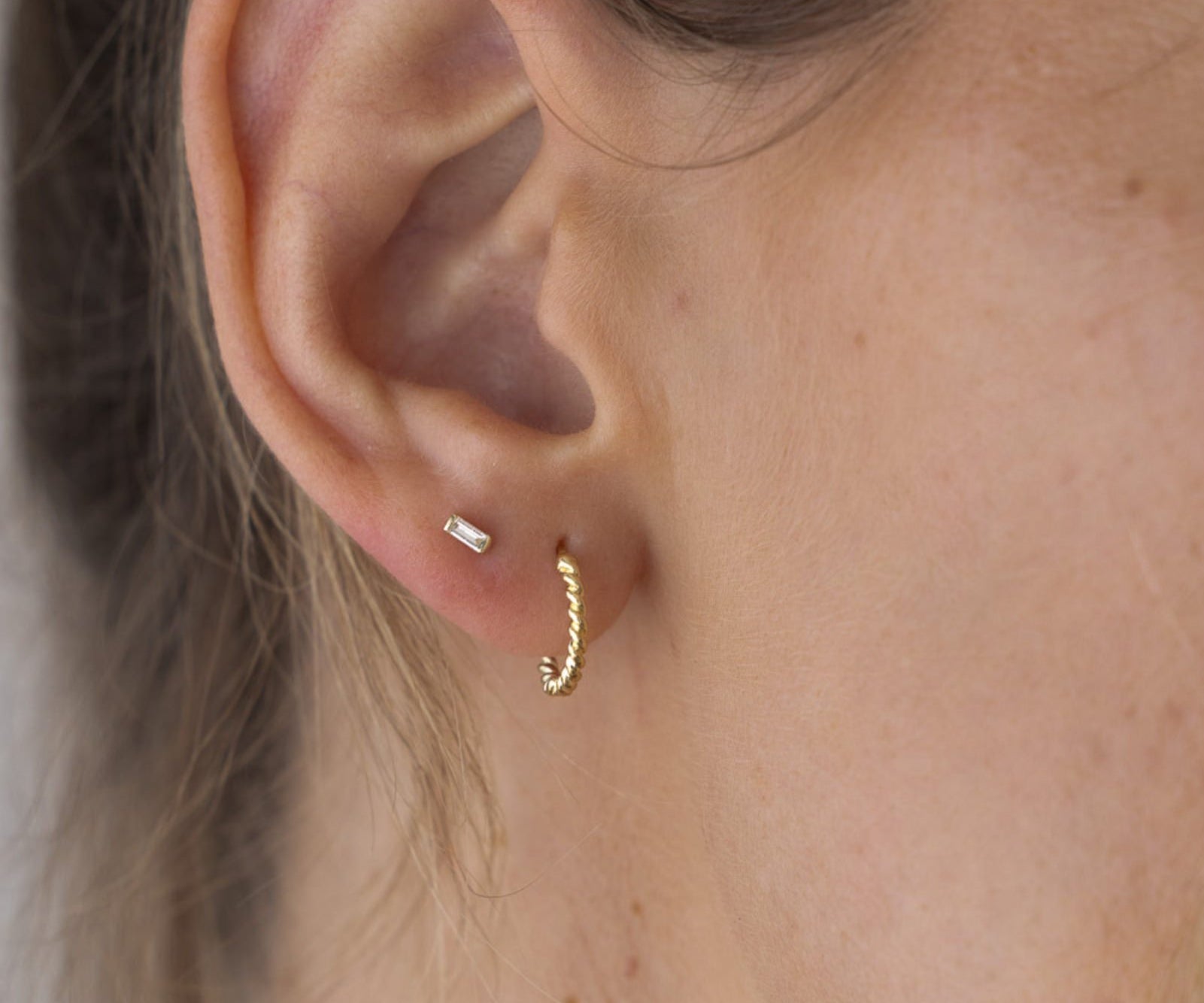 Picture of Luna Rae Solid 9k Gold Celeste Studs