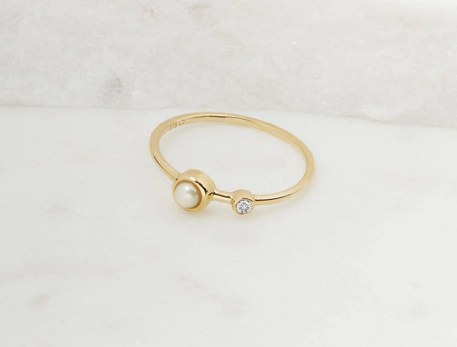 Picture of Luna Rae Solid 9k Gold Dara Ring