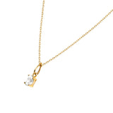 Picture of Luna Rae Solid 9k Gold Diamond Necklace