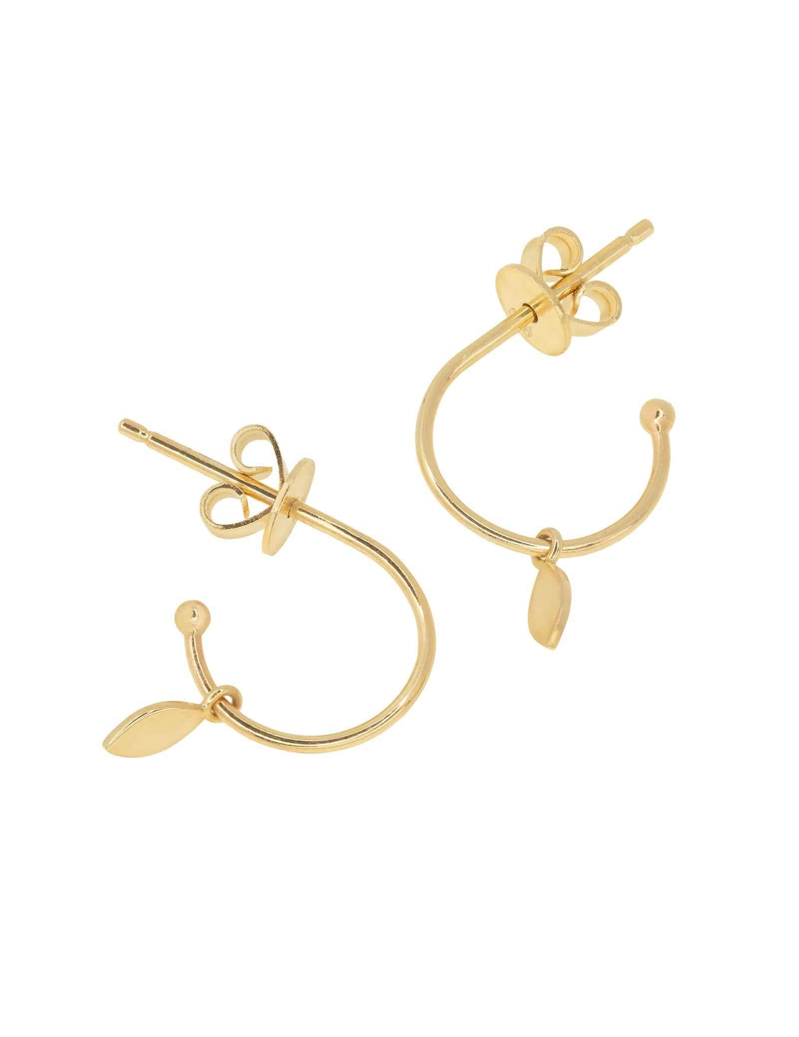 Picture of Luna Rae Solid 9k Gold Drops of Dawn Earrings