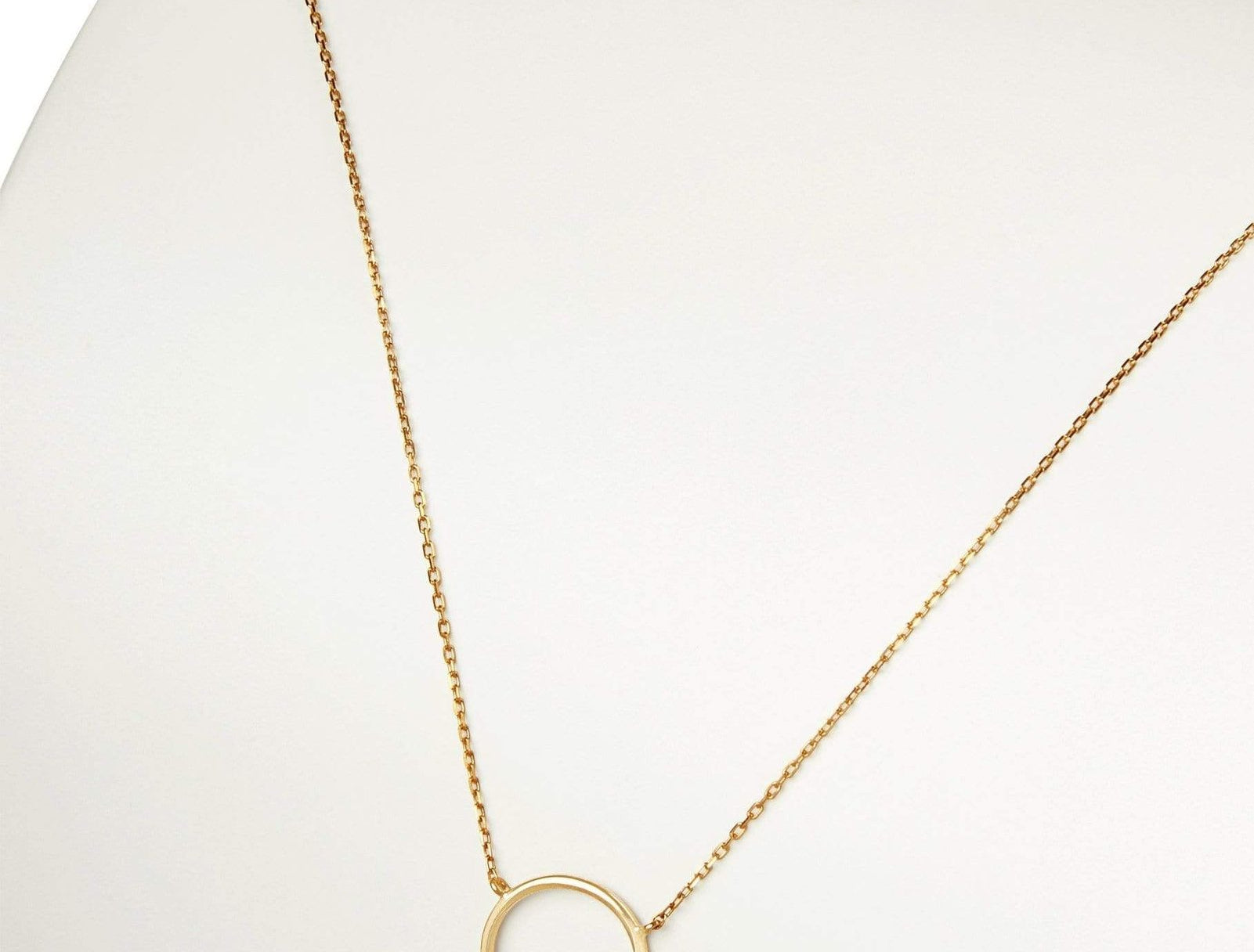 Picture of Luna Rae Solid 9k Gold Eclipse Necklace