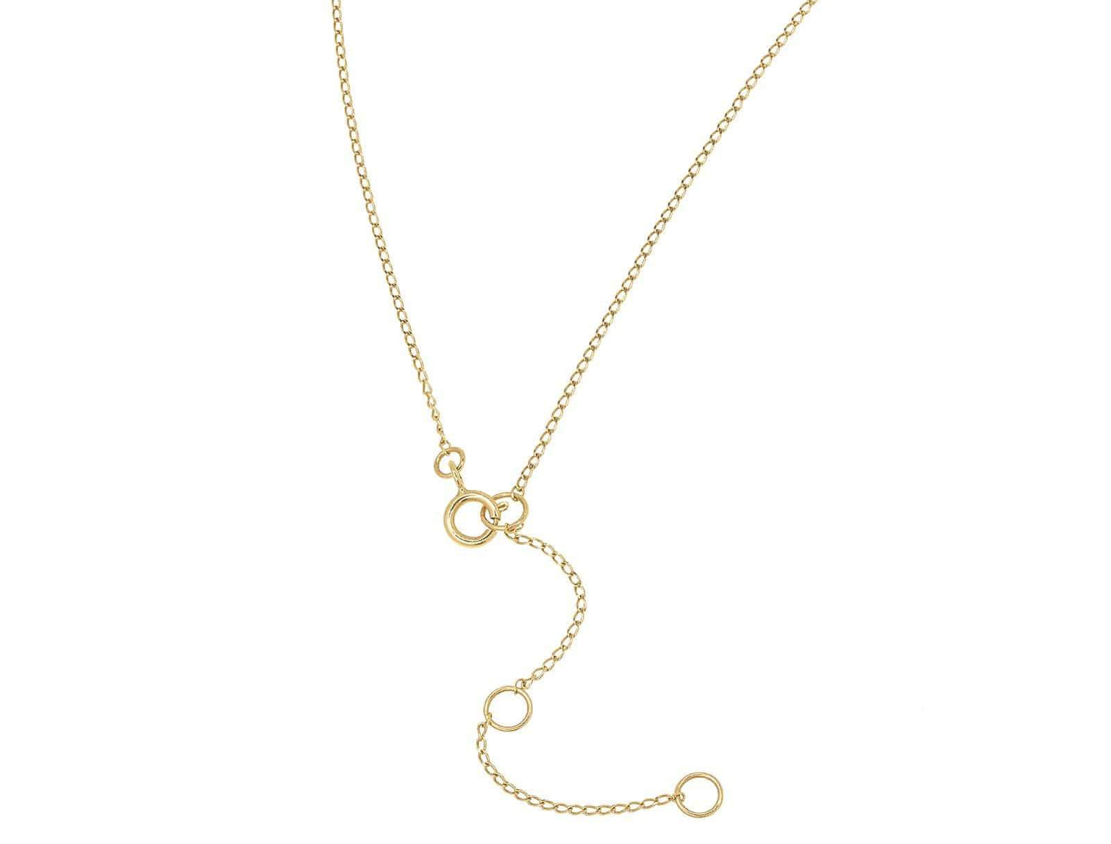 Picture of Luna Rae Solid 9k Gold Eclipse Necklace