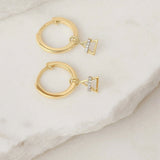 Picture of Luna Rae Solid 9k Gold Air Element Hoops