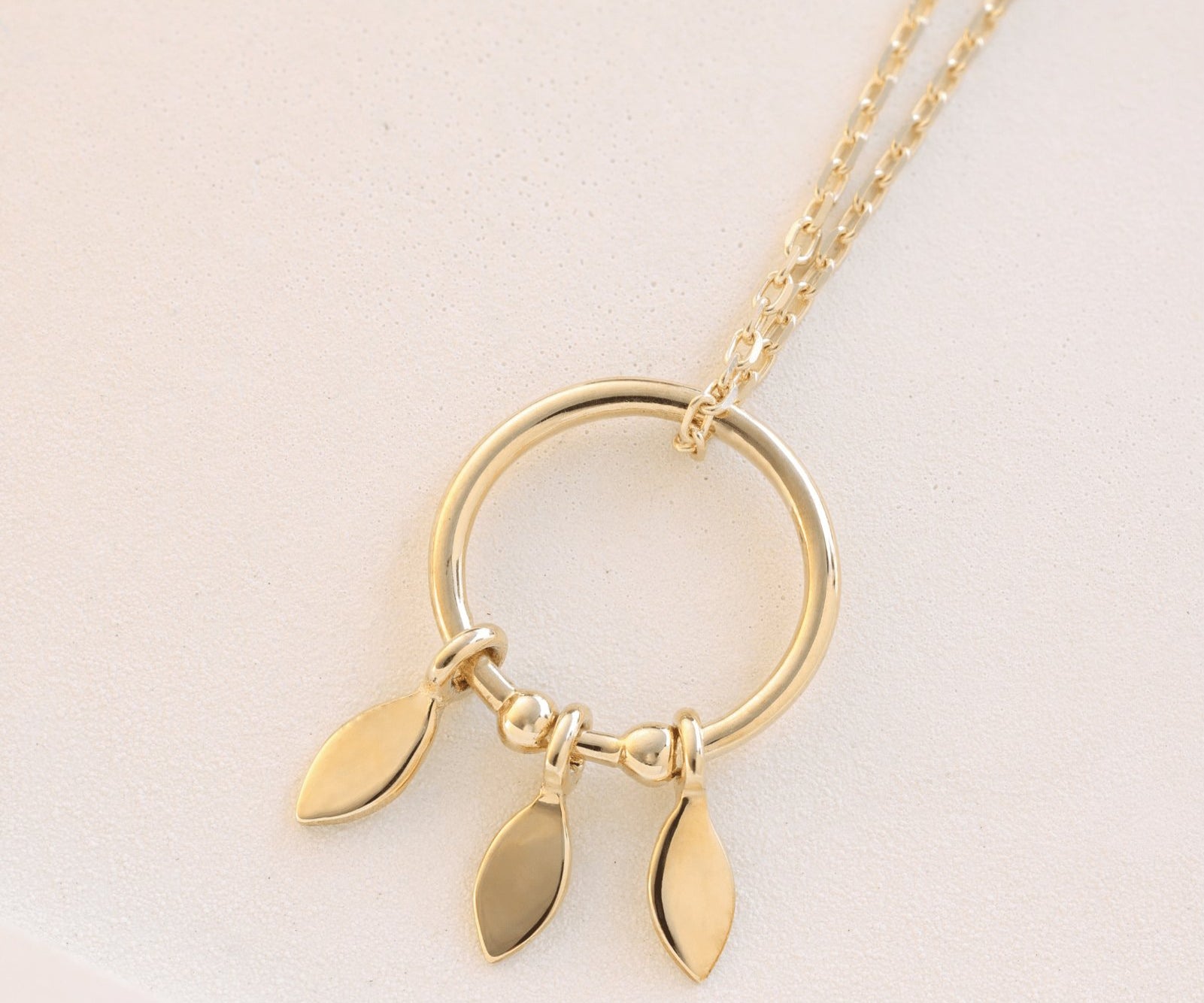 Picture of Luna Rae Solid 9k Gold Falling Stars Necklace