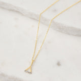 Picture of Luna Rae Solid 9k Gold Fire Element Necklace