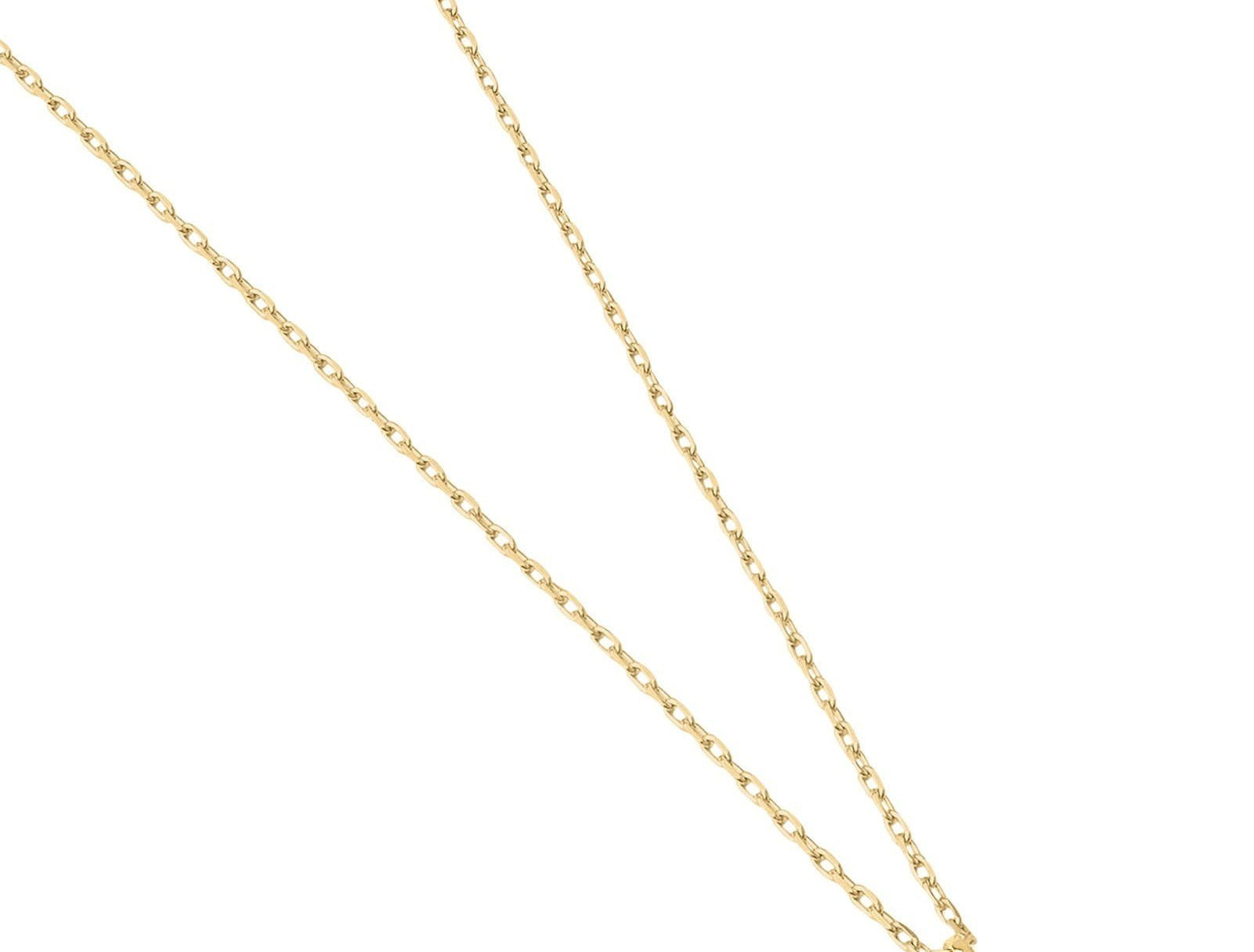 Picture of Luna Rae Solid 9k Gold Fire Element Necklace