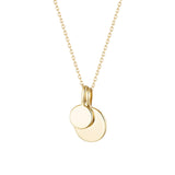 Flat Disc Imprint Pendant