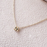 Forget Me Knot Necklace