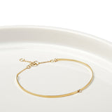 Picture of Luna Rae Solid 9k Gold Horizon Bangle