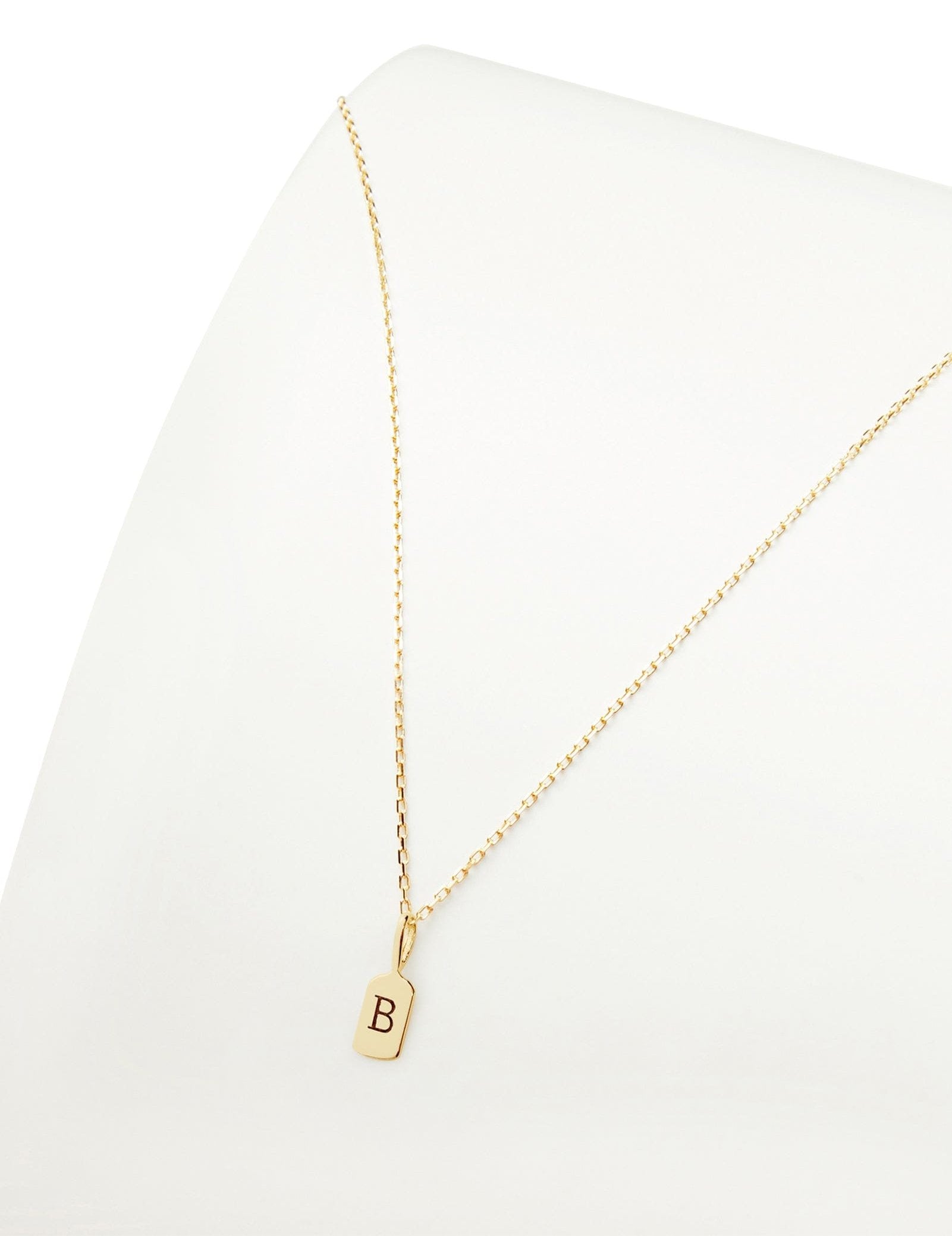 Picture of Luna Rae Yellow Gold Letter B