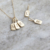 Picture of Luna Rae Yellow Gold Letter L