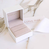 Picture of Luna Rae Solid 9k Gold Moonglade Huggies