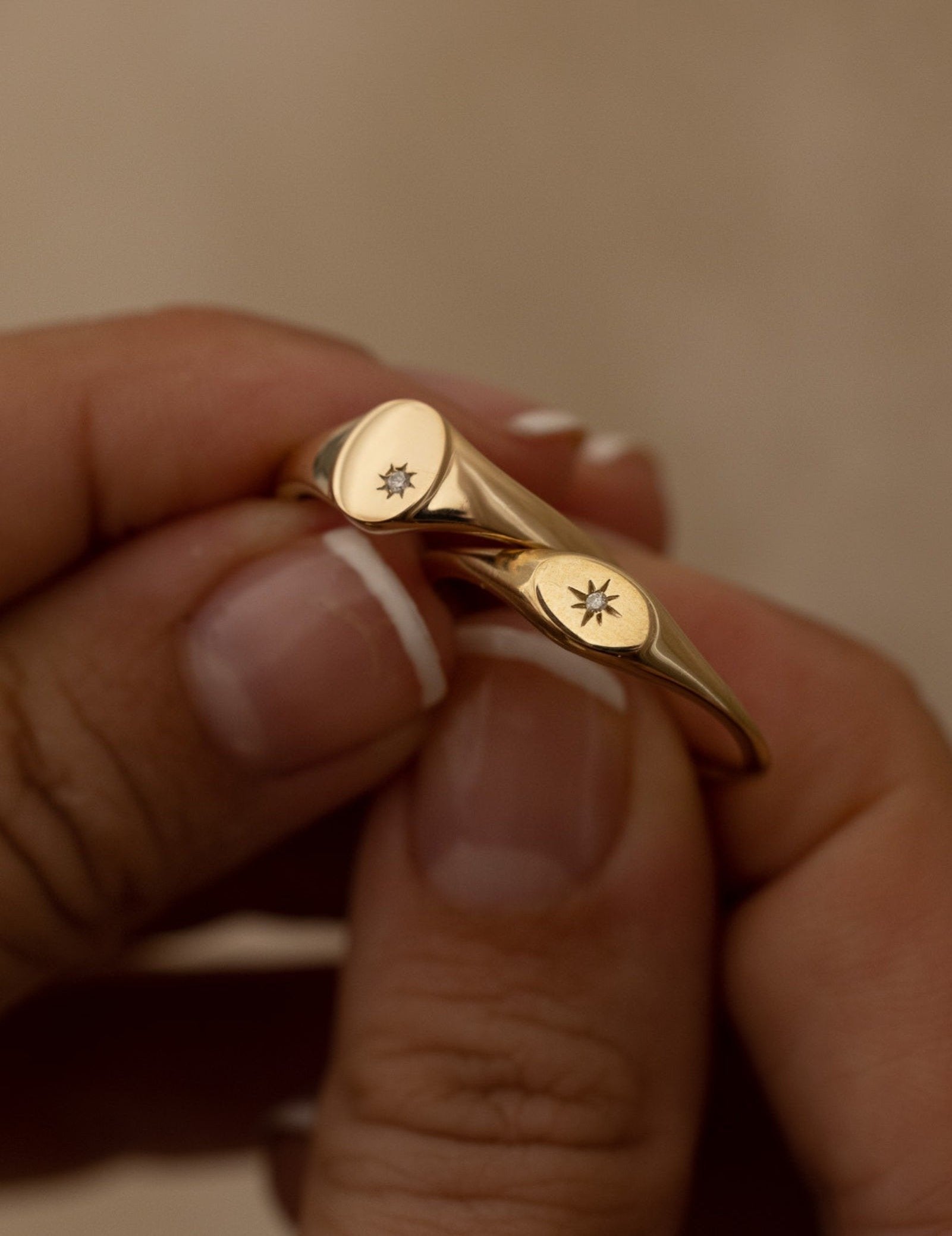 Picture of Luna Rae Solid 9k Gold Rhia Ring