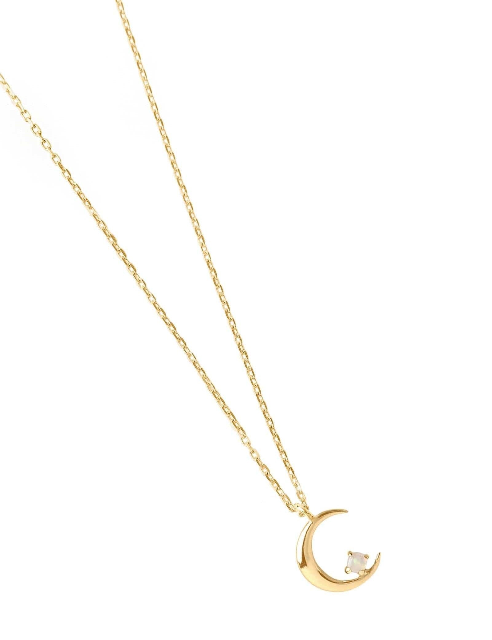 Picture of Luna Rae Solid 9k Gold Selene Necklace