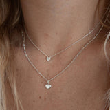 Silver Little Heart Necklace