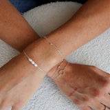Silver Moondust Bangle