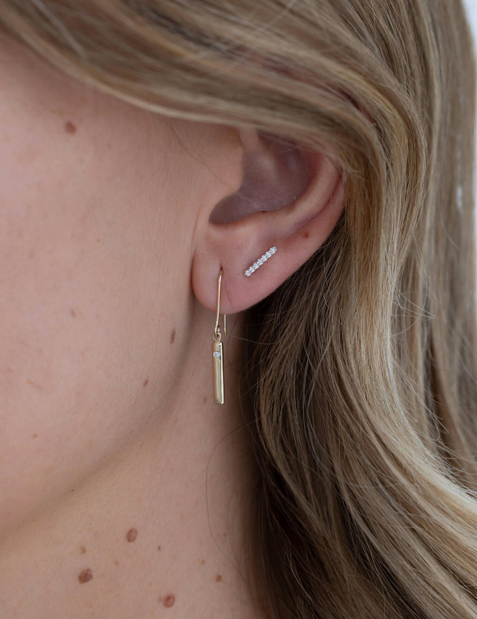 Picture of Luna Rae Solid 9k Gold Sophia Studs