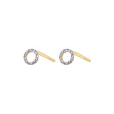 Picture of Luna Rae Solid 9k Gold Spirit Element Studs