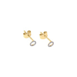 Picture of Luna Rae Solid 9k Gold Spirit Element Studs