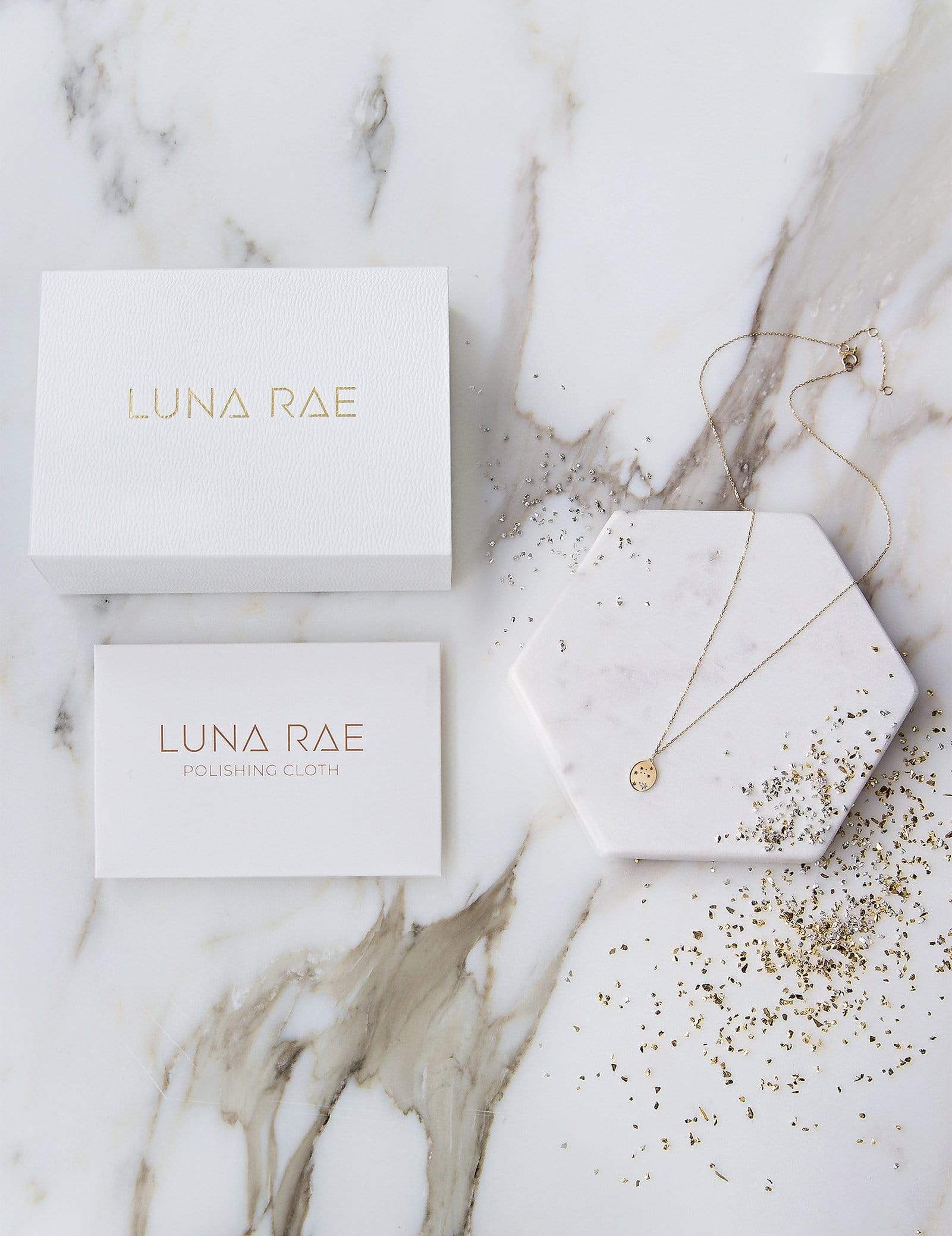 Picture of Luna Rae Yellow Gold Stars of Aquarius