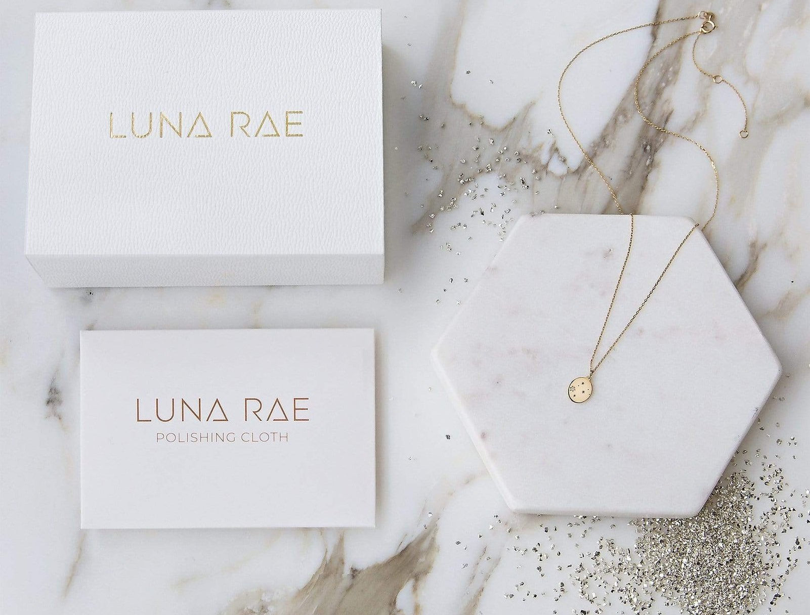 Picture of Luna Rae Solid 9k Gold Stars of Gemini