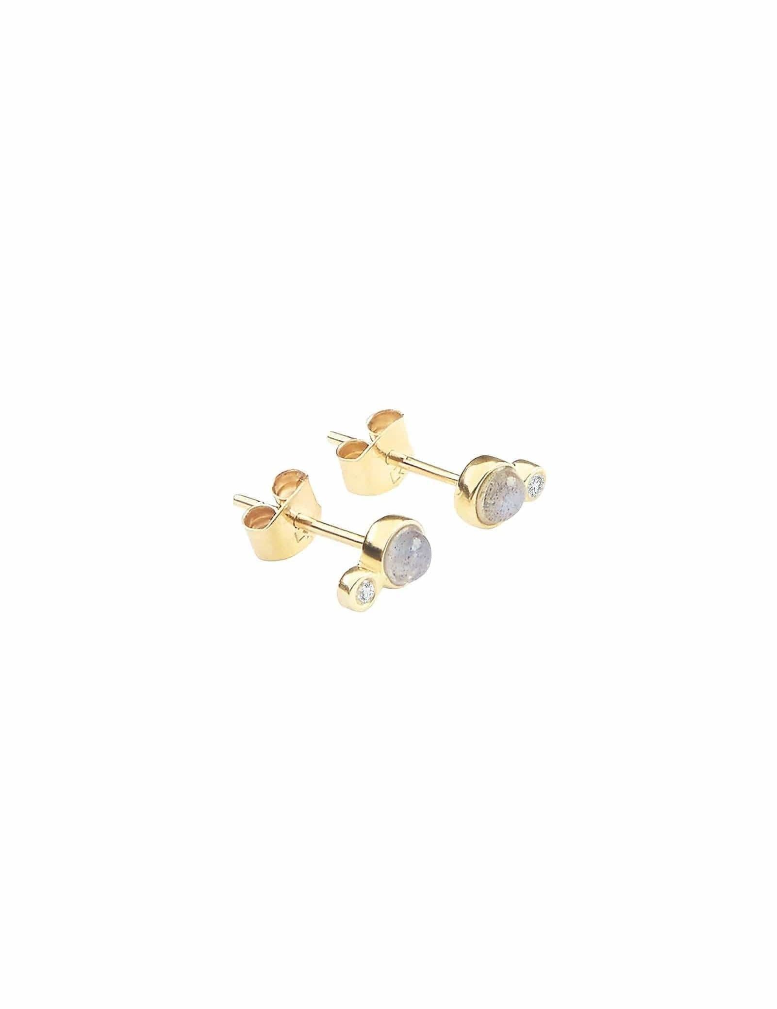 Picture of Luna Rae Solid 9k Gold Stellar Studs