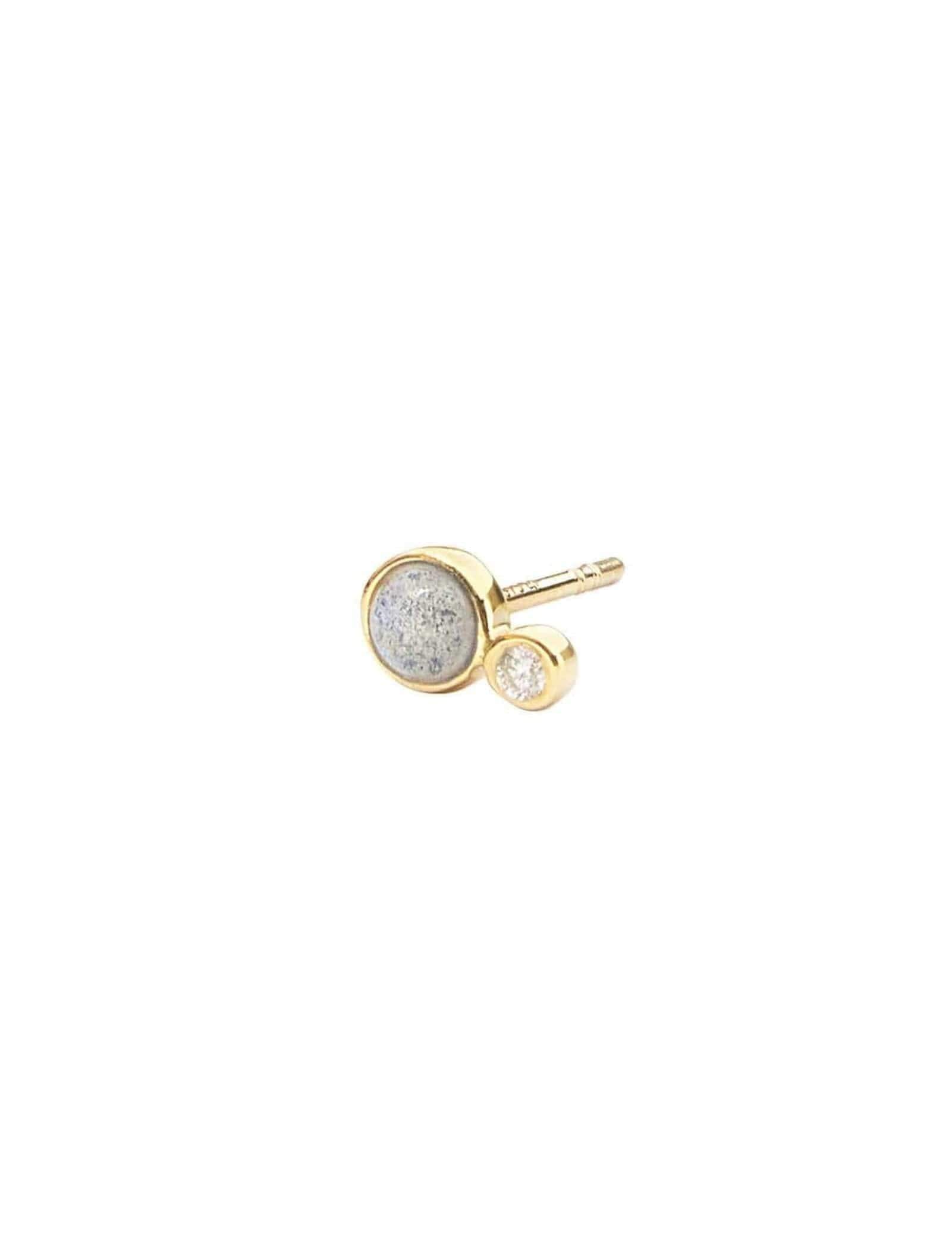 Picture of Luna Rae Solid 9k Gold Stellar Studs