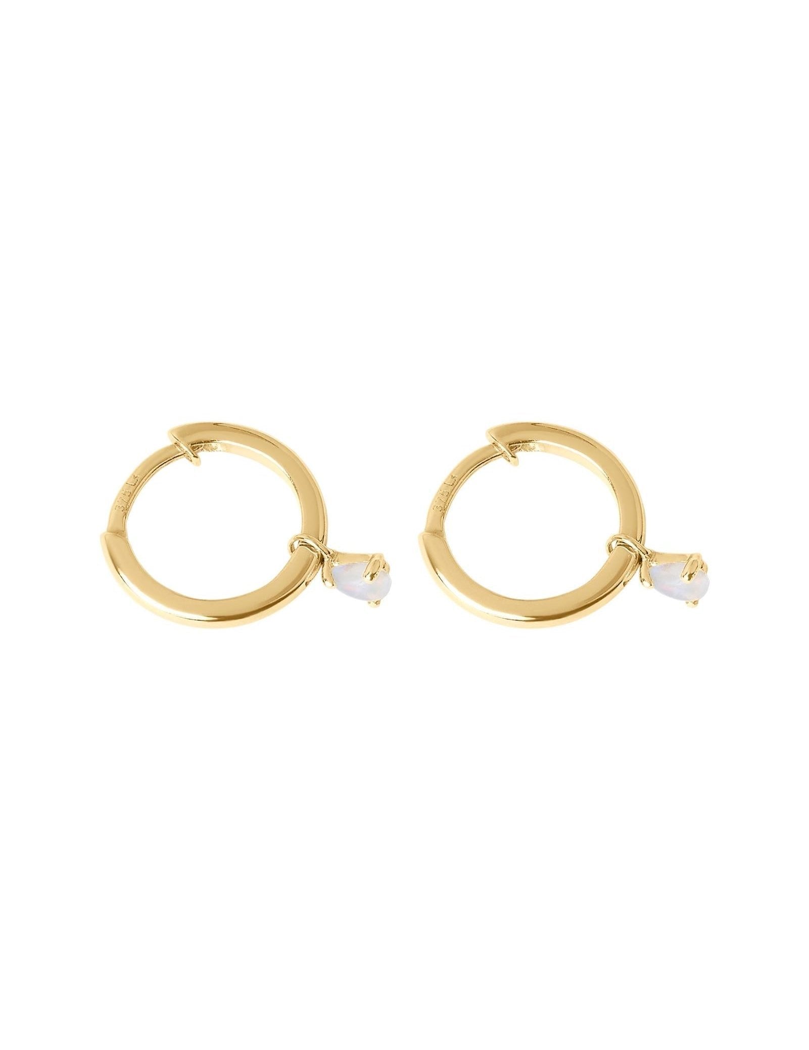 Picture of Luna Rae Solid 9k Gold Venus Earrings