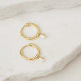 Picture of Luna Rae Solid 9k Gold Venus Earrings